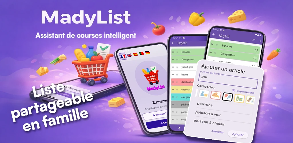 MadyList app